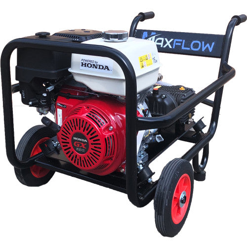 Maxflow Industrial Pressure Washer - Honda GX390 21 LPM Interpump Trolley Frame