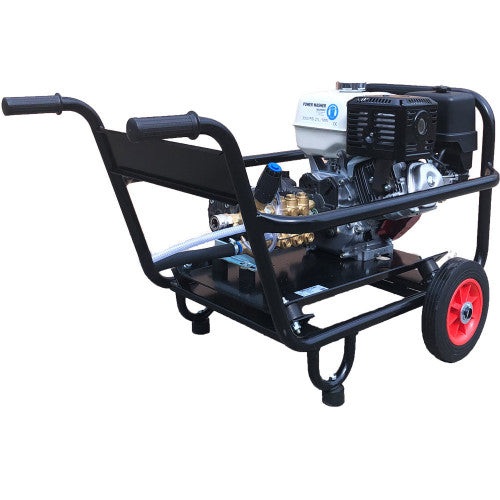 Maxflow Industrial Pressure Washer - Honda GX390 21 LPM Interpump Trolley Frame (Electric Start)