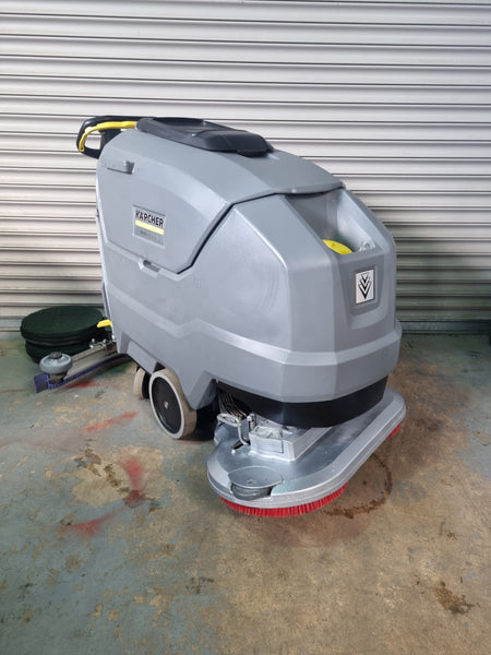 Karcher BD 80/100 W Classic Bp Pack Battery Powered Scrubber Dryer