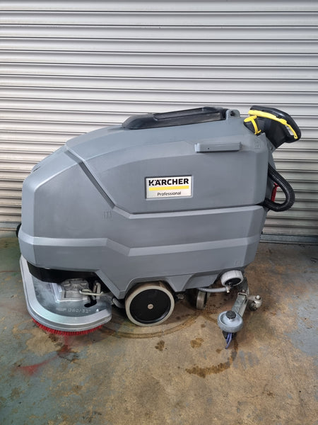 Karcher BD 80/100 W Classic Bp Pack Battery Powered Scrubber Dryer