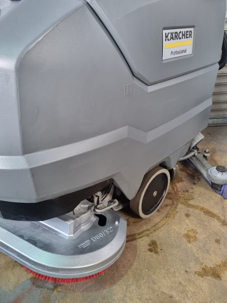 Karcher BD 80/100 W Classic Bp Pack Battery Powered Scrubber Dryer