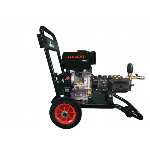 Maxflow Industrial Pressure Washer - Loncin G420 21 LPM Gearbox Driven Compact Frame