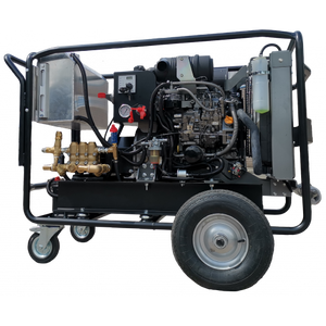 Maxflow Industrial Diesel Pressure Washer – Yanmar 3TNV 40 LPM - 200 BAR Trolley Frame