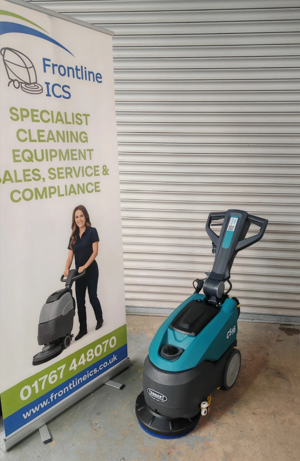 Tennant C16 Walk-Behind Scrubber Dryer – 2023